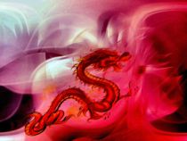 12 Chinese zodiac sign - Red Dragon