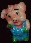 pig collection candle