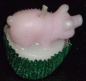 small pig candle small pig candle