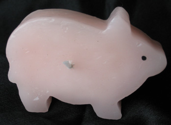pig candle pig candle