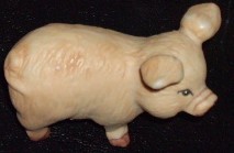 pig figurine pig figurine