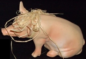 pig figurine pig figurine