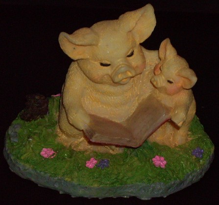 pig figurine pig figurine
