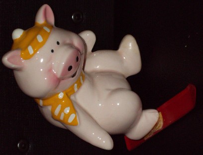 pig figurine pig figurine