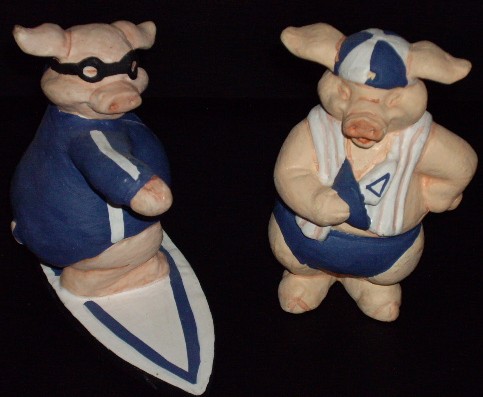 pig figurine pig figurine