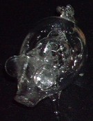 glass mother w child inside