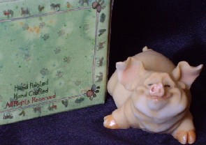 Pig Figurine from Paris Pig Figurine from Paris