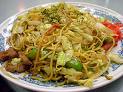 Chinese Recipes - NOODLES WITH CHICKEN