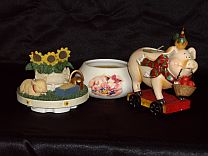 Pig Collection Candleholders Pig Collection Candleholders