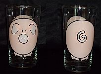 Pig Collection Glasses