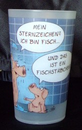 Pig Plastic Cup from Uli Stein Pig Plastic Cup from Uli Stein
