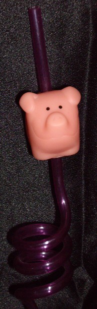 pig straw