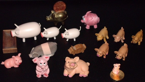 smallest Pigs of my collection smallest Pigs of my collection