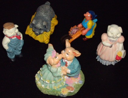 pig figurines