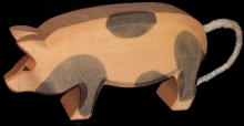 Pig Collections - Wooden Pig