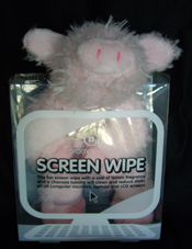 Computer Monitor Pig Screen Wipe Computer Monitor Pig Screen Wipe