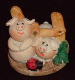 pig figurine pig figurine