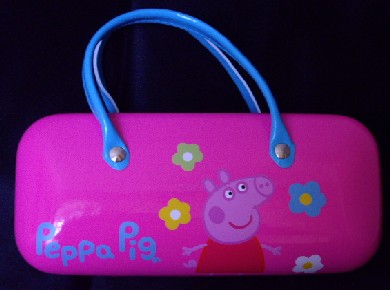 Peppa Pig Glasses Case, Peppa Schwein Brillenetui Peppa Pig Glasses Case, Peppa Schwein Brillenetui